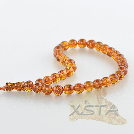 Mala prayer beads amber rosary